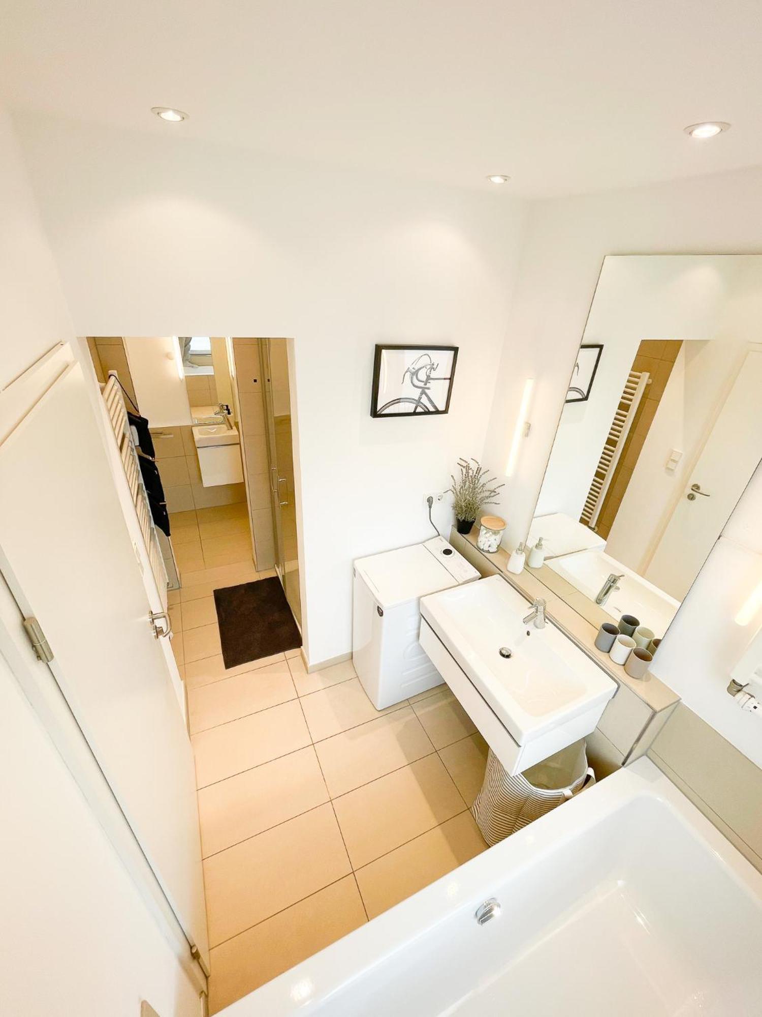 Design-Penthouse In Toplage! Francoforte sul Meno Esterno foto