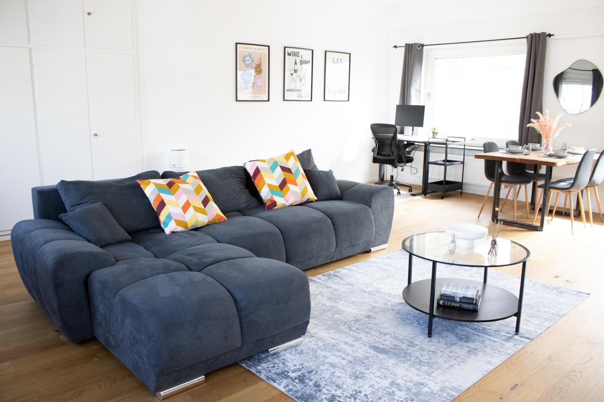Design-Penthouse In Toplage! Francoforte sul Meno Esterno foto